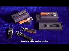 자동차 브랜드 선물 맞춤형 금속 퓨 가죽 키 체인 자동차 키 체인 비즈니스 키 링