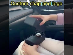 사용자 지정 로고 자동차 공기 정화기 자동차 향수 유도기 환기 클립 에나멜 자동차 아로마테라피